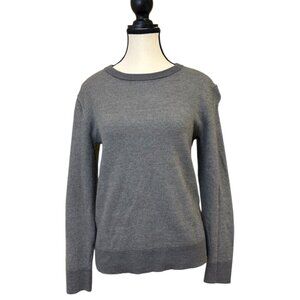 Banana Republic Barruffa Grey Crew Neck Merino Wool Sweater (M)